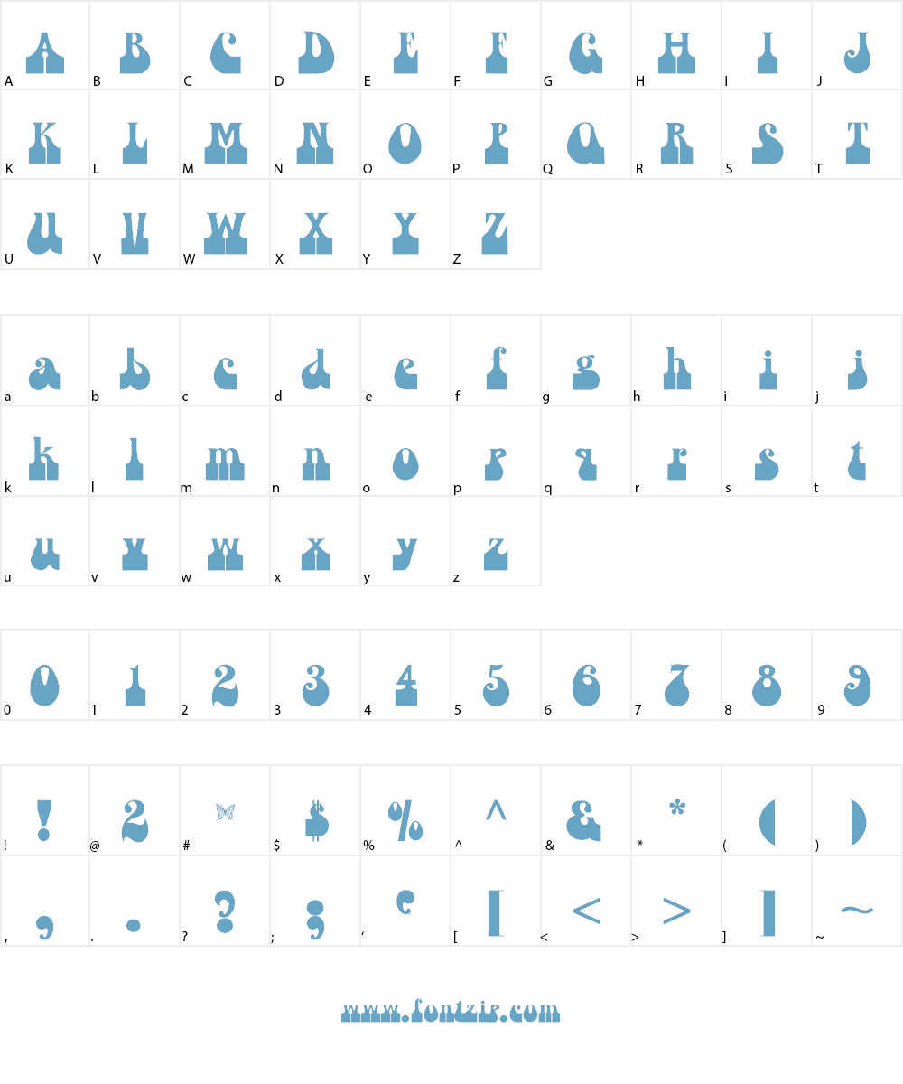 Dogsmoke Font Character